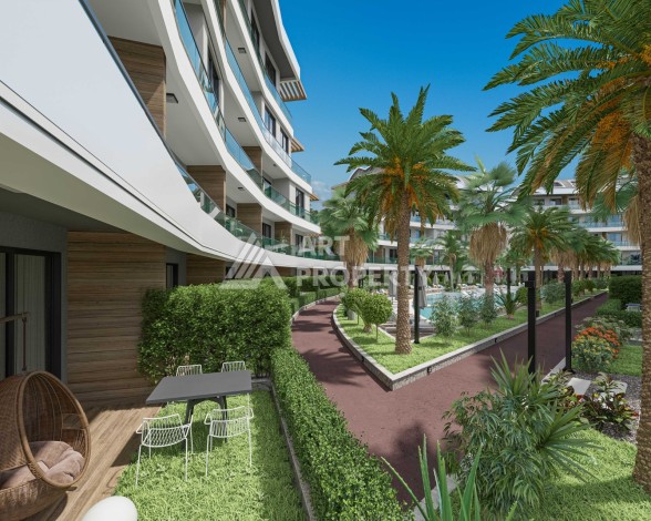 Новый привлекательный проект в центре Алании с инфраструктурой 5 звездочного отеля Алании - Ракурс 19