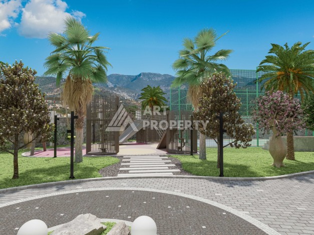 Новый привлекательный проект в центре Алании с инфраструктурой 5 звездочного отеля Алании - Ракурс 20