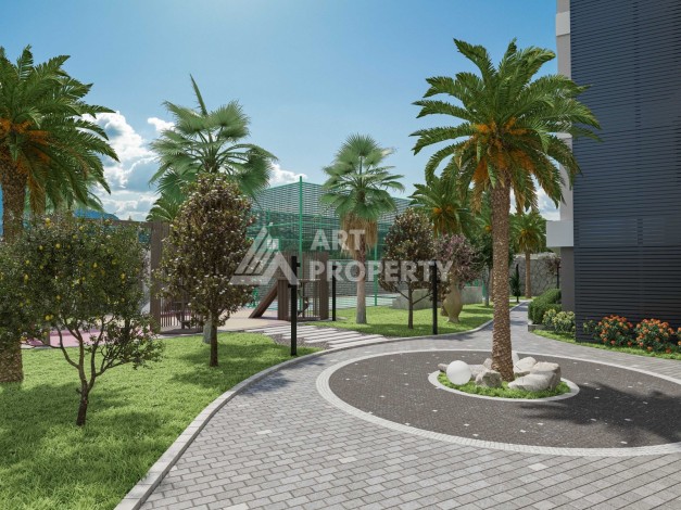 Новый привлекательный проект в центре Алании с инфраструктурой 5 звездочного отеля Алании - Ракурс 21