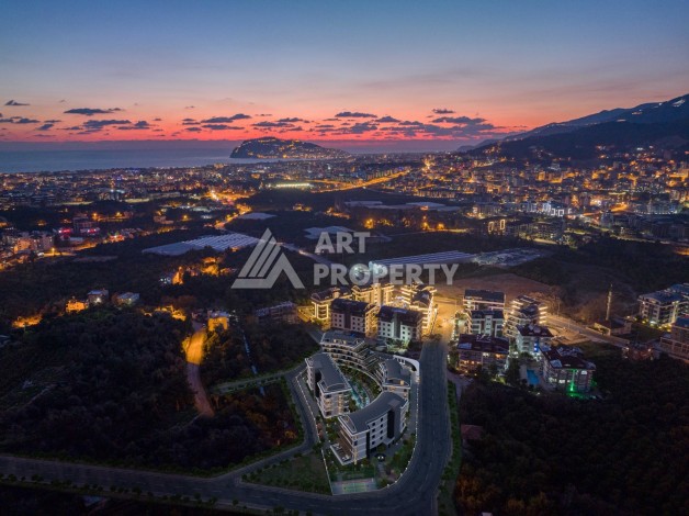 Новый привлекательный проект в центре Алании с инфраструктурой 5 звездочного отеля Алании - Ракурс 22
