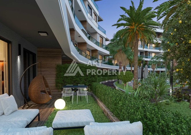 Новый привлекательный проект в центре Алании с инфраструктурой 5 звездочного отеля Алании - Ракурс 23