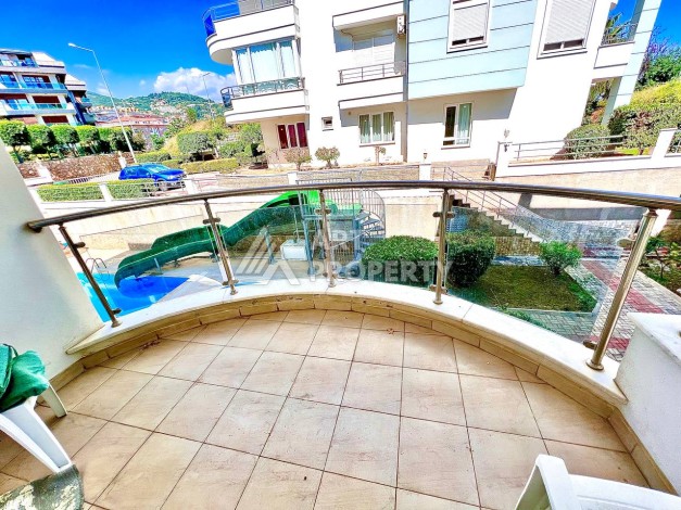 Квартира 3+1 с потрясающим видом на море и крепость в самом центре Алании - Ракурс 4