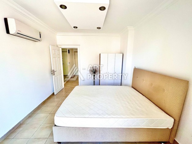 Квартира 3+1 с потрясающим видом на море и крепость в самом центре Алании - Ракурс 12