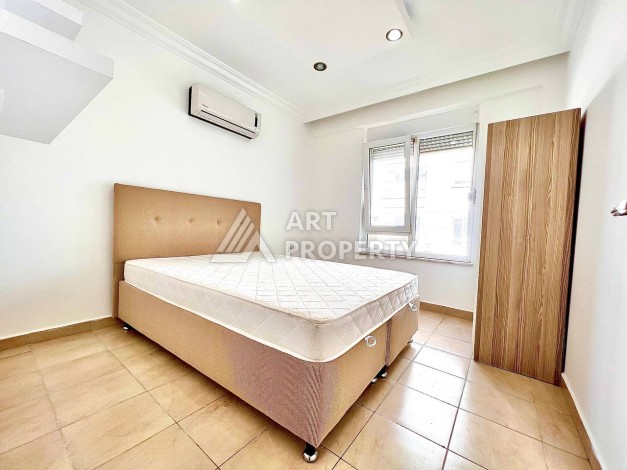 Квартира 3+1 с потрясающим видом на море и крепость в самом центре Алании - Ракурс 13