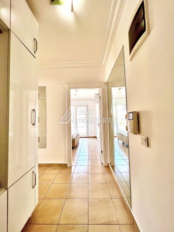 Квартира 3+1 с потрясающим видом на море и крепость в самом центре Алании - Ракурс 19