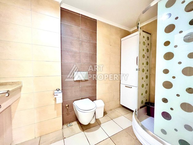 Квартира 3+1 с потрясающим видом на море и крепость в самом центре Алании - Ракурс 26