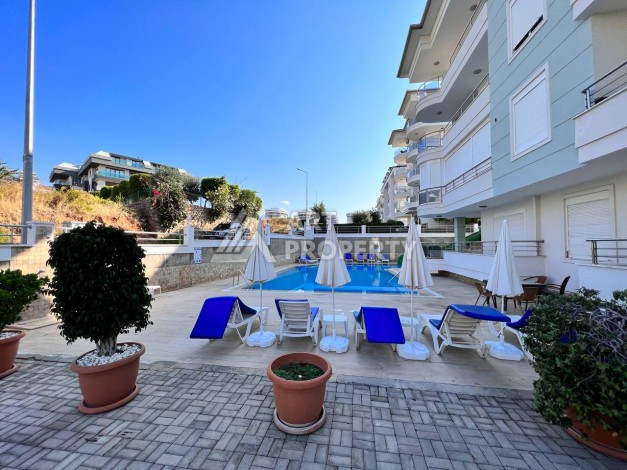 Уютный дуплекс 4+1 с видом на море и замок в центре Алании - Ракурс 3