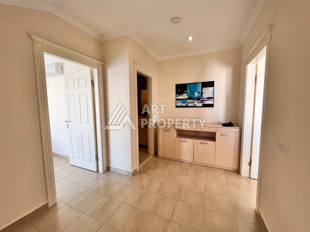 Уютный дуплекс 4+1 с видом на море и замок в центре Алании - Ракурс 14