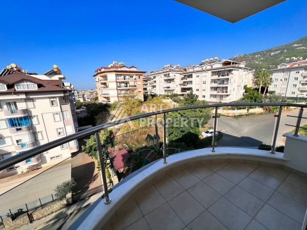 Уютный дуплекс 4+1 с видом на море и замок в центре Алании - Ракурс 28