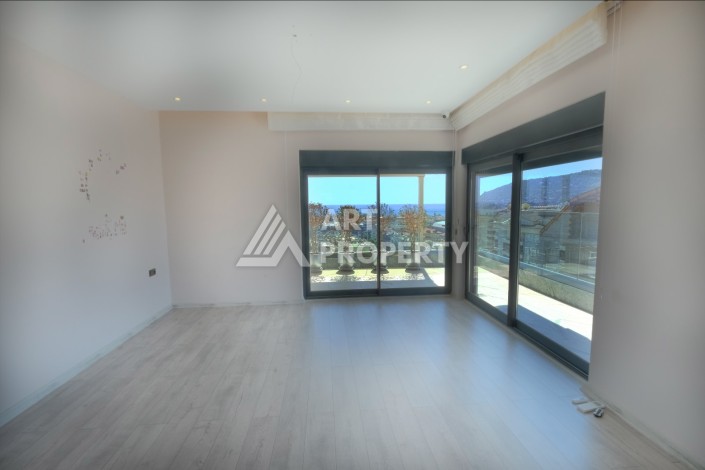 Видовые апартаменты 4+1 для получения гражданства с центре Алании - Ракурс 14