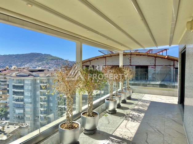 Видовые апартаменты 4+1 для получения гражданства с центре Алании - Ракурс 15