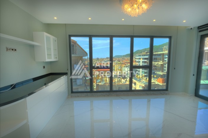 Видовые апартаменты 4+1 для получения гражданства с центре Алании - Ракурс 18