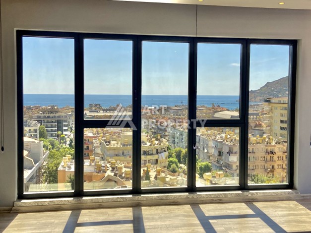 Видовые апартаменты 4+1 для получения гражданства с центре Алании - Ракурс 31