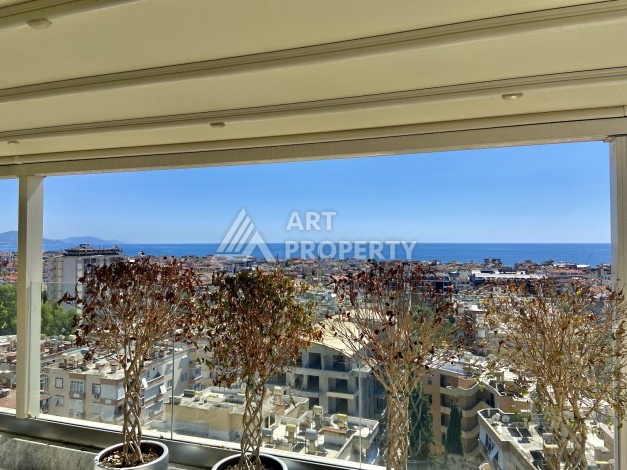 Видовые апартаменты 4+1 для получения гражданства с центре Алании - Ракурс 38