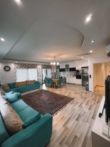 Квартира 3+1 на первой линии моря в Кестеле Аланья в уютном комплексе - Ракурс 4