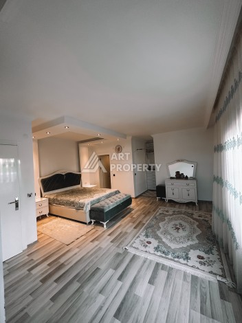 Квартира 3+1 на первой линии моря в Кестеле Аланья в уютном комплексе - Ракурс 8