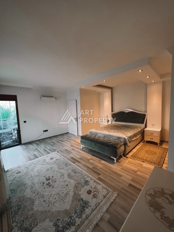 Квартира 3+1 на первой линии моря в Кестеле Аланья в уютном комплексе - Ракурс 9