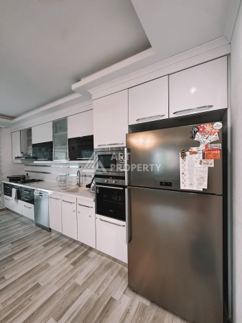 Квартира 3+1 на первой линии моря в Кестеле Аланья в уютном комплексе - Ракурс 10