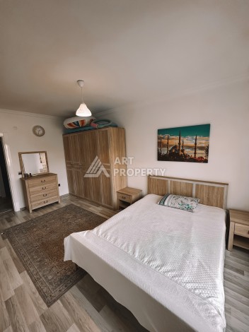 Квартира 3+1 на первой линии моря в Кестеле Аланья в уютном комплексе - Ракурс 15