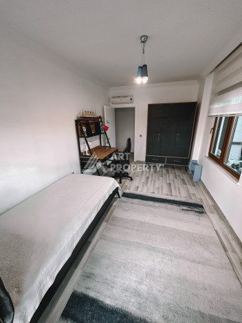 Квартира 3+1 на первой линии моря в Кестеле Аланья в уютном комплексе - Ракурс 17