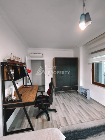 Квартира 3+1 на первой линии моря в Кестеле Аланья в уютном комплексе - Ракурс 23