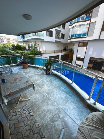 Квартира 3+1 на первой линии моря в Кестеле Аланья в уютном комплексе - Ракурс 25