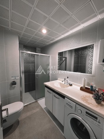 Квартира 3+1 на первой линии моря в Кестеле Аланья в уютном комплексе - Ракурс 28