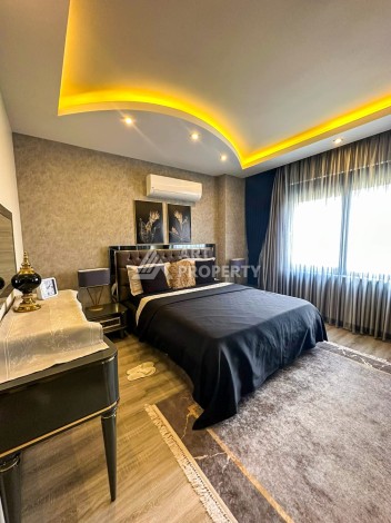 Люкс меблированные апартаменты 4+1 в элитном районе Кестел Алания - Ракурс 3