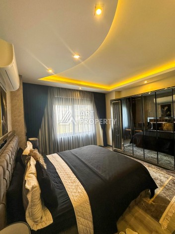 Люкс меблированные апартаменты 4+1 в элитном районе Кестел Алания - Ракурс 5