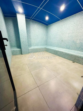 Люкс меблированные апартаменты 4+1 в элитном районе Кестел Алания - Ракурс 17