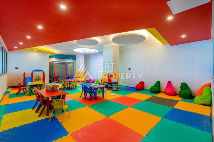 Люкс меблированные апартаменты 4+1 в элитном районе Кестел Алания - Ракурс 27