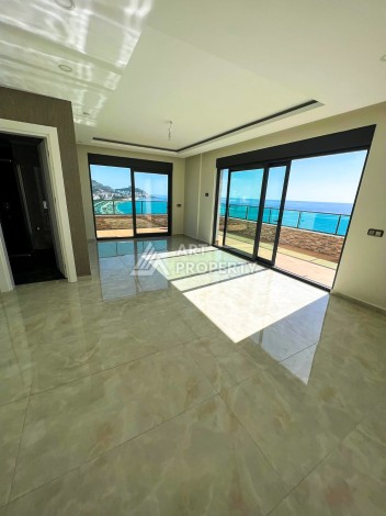 Роскошные апартаменты 4+1  с видом на море в Махмутларе - Ракурс 4