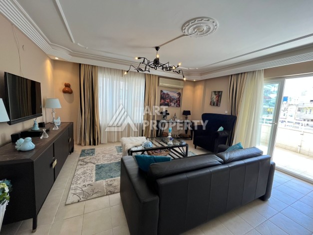 Просторная квартира 3+1 в уютной резиденции Махмутлар Аланья - Ракурс 6