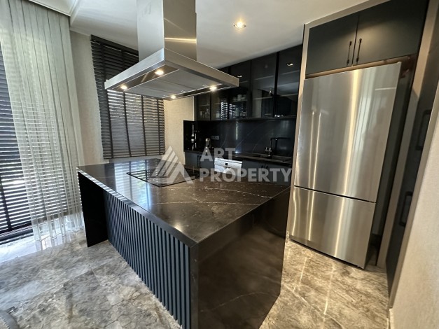 Шикарная отдельная вилла с собственным бассейном в развивающемся районе Паяллар Алания районе - Ракурс 12