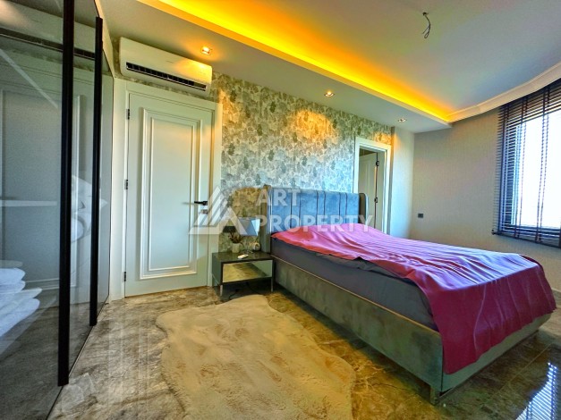 Шикарная отдельная вилла с собственным бассейном в развивающемся районе Паяллар Алания районе - Ракурс 13