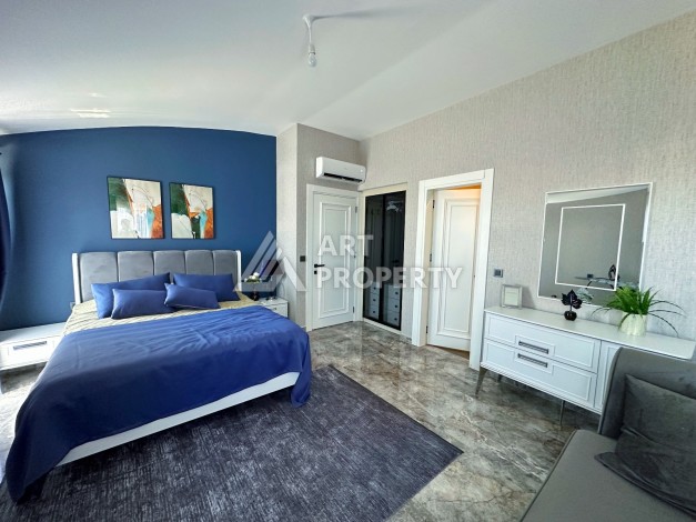 Шикарная отдельная вилла с собственным бассейном в развивающемся районе Паяллар Алания районе - Ракурс 15