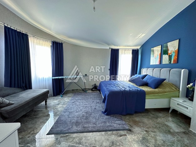 Шикарная отдельная вилла с собственным бассейном в развивающемся районе Паяллар Алания районе - Ракурс 16