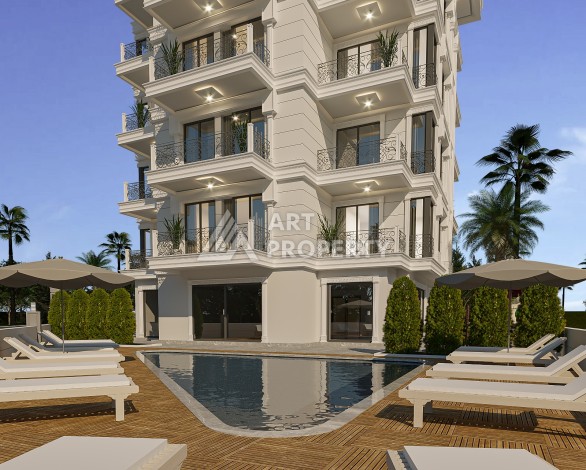 Новый проект в экологически чистом районе Авсаллар на начальной стадии строительства - Ракурс 3