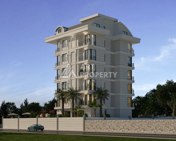 Новый проект в экологически чистом районе Авсаллар на начальной стадии строительства - Ракурс 4