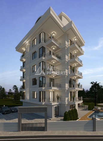 Новый проект в экологически чистом районе Авсаллар на начальной стадии строительства - Ракурс 5