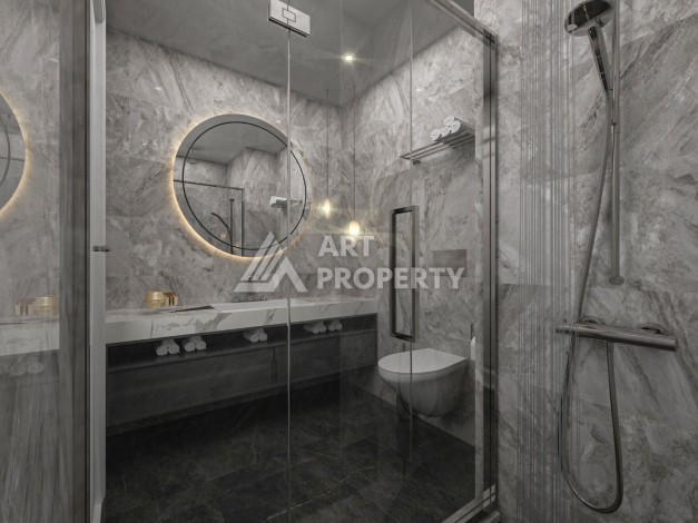 Новый проект в экологически чистом районе Авсаллар на начальной стадии строительства - Ракурс 15