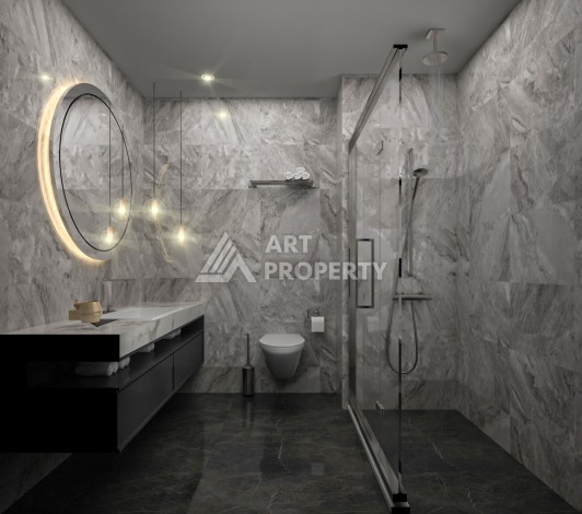 Новый проект в экологически чистом районе Авсаллар на начальной стадии строительства - Ракурс 16