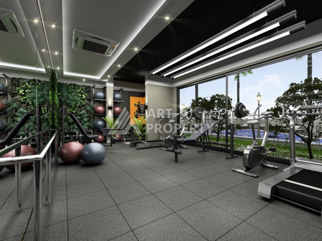 Новый проект в экологически чистом районе Авсаллар на начальной стадии строительства - Ракурс 19