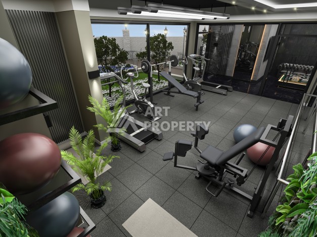 Новый проект в экологически чистом районе Авсаллар на начальной стадии строительства - Ракурс 23