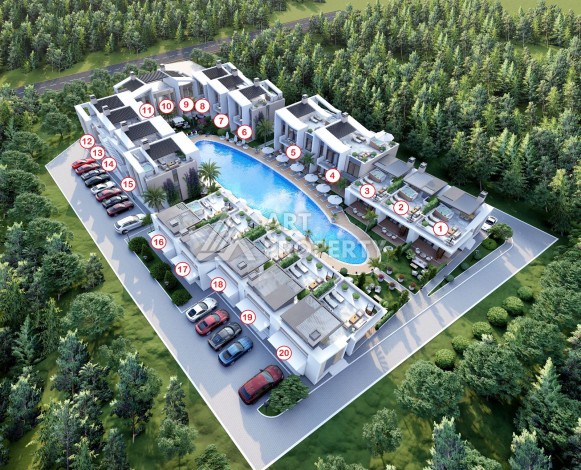 Комплекс на этапе строительства с различными планировками квартир! - Ракурс 16