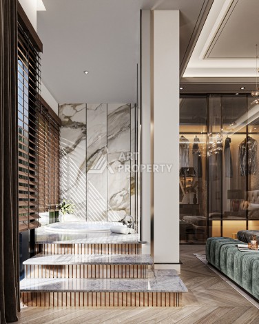 Старт продаж шикарных вилл с потрясающим видом на всю Аланию - Ракурс 5