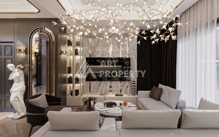 Старт продаж шикарных вилл с потрясающим видом на всю Аланию - Ракурс 12