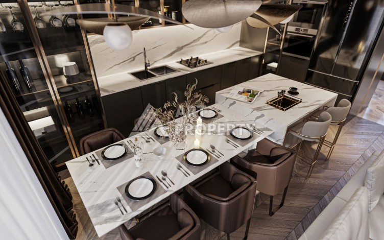 Старт продаж шикарных вилл с потрясающим видом на всю Аланию - Ракурс 22