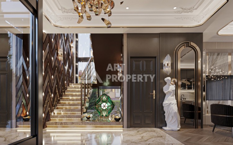 Старт продаж шикарных вилл с потрясающим видом на всю Аланию - Ракурс 23