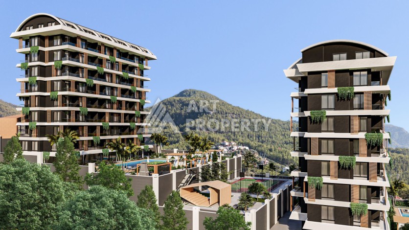 Квартира в 1+1 в новом доме в районе Демирташ! - Ракурс 8